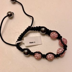 Shamballa Bracelet Shambhala pink bling jewelry